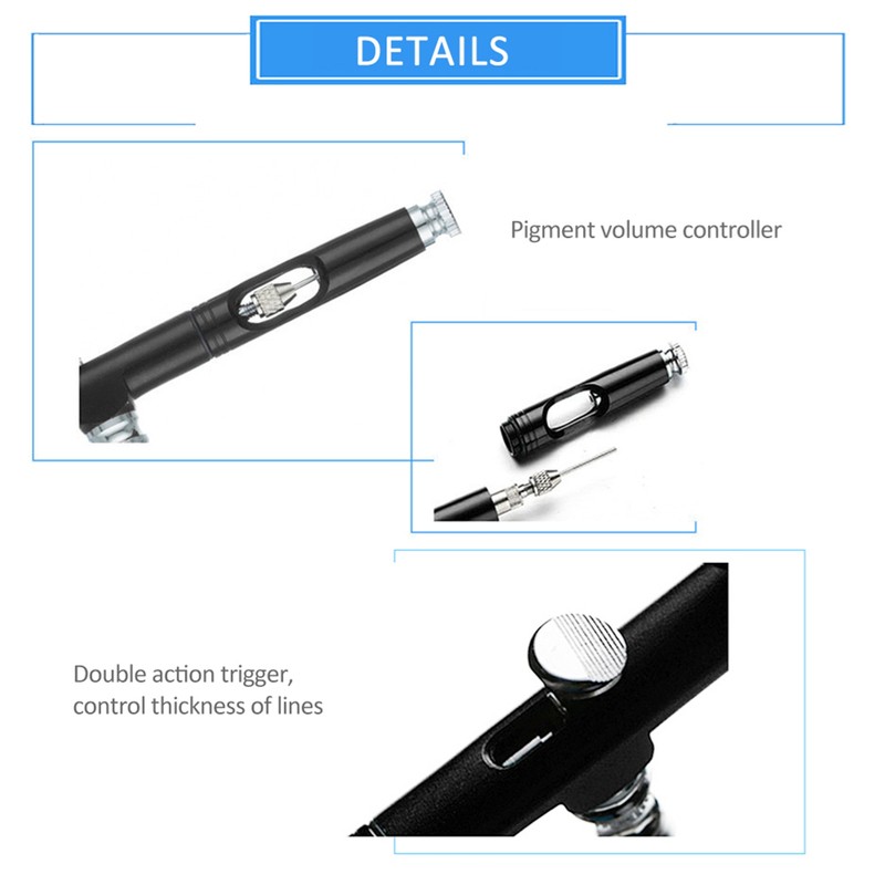 Rechargeable USB Airbrush Kit Portable Airbrush Compressor Spray Pump Handheld