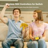 Wireless N64 Controller, 2.4GHZ Retro Rechargeable Wireless Remote Joystick Game