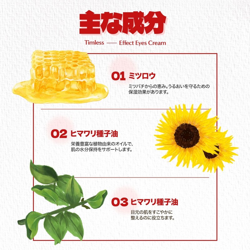MIGUHARA Timeless Skin Effects Eye Cream Origin 30ml | Intensive