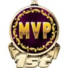 MVP First Place Medal, 3" Gold Most Valuable Player Trophy