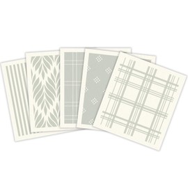 HALL & PERRY Swedish Dish Cloths, Reusable Cellulose Sponge Cloths for Kitchen & Cleaning – Eco-Friendly, Ultra-Absorbent, Quick-Drying – Neutral Sage Green Design, 5 Pack