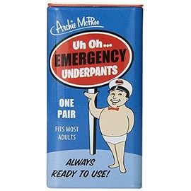Accoutrements Emergency Underpants (Pack of Two Underpants)