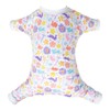 CuteBone Small Dogs Outfit Soft Puppy Onesies Pjs Dog Easter