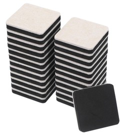 PATIKIL 2.5 Inch Felt Furniture Sliders, 24 Pcs Square Furniture Movers Slider Reusable Moving Pads Floor Protectors for Cabinet Table Carpet Sofa Couch, Beige
