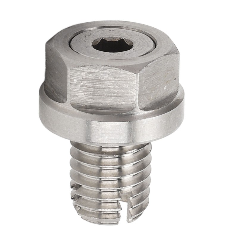 Piggyback Oil Drain Plug Stainless Steel Oversize Self Tapping Oil