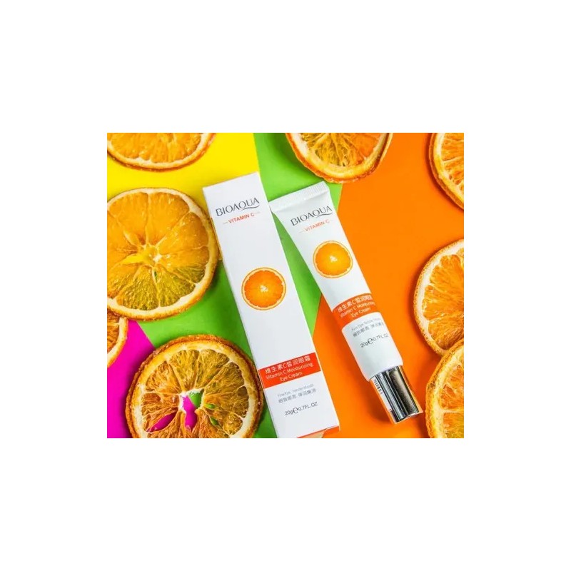 Bioaqua Crema Contorno Ojos Vitamina Antiarrugas Antiojeras