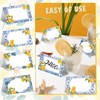 JESTAR 48Pcs Capri Lemon Place Cards Name Cards for Table