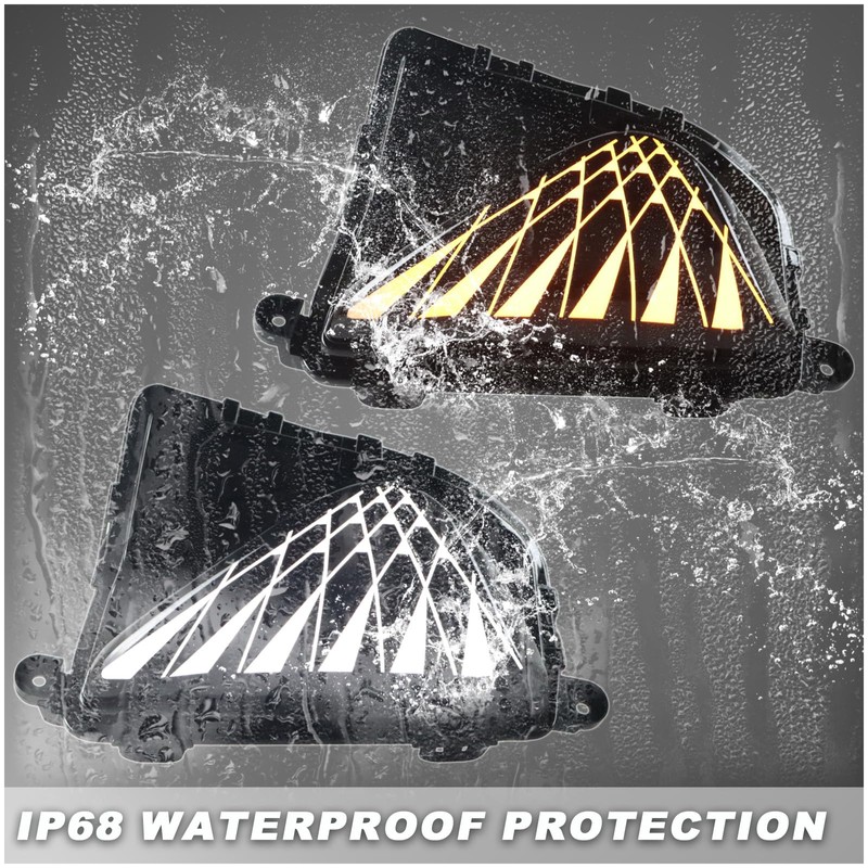 ULTRALTH LED Front Bumper Fog Light Kit for Toyota Prius
