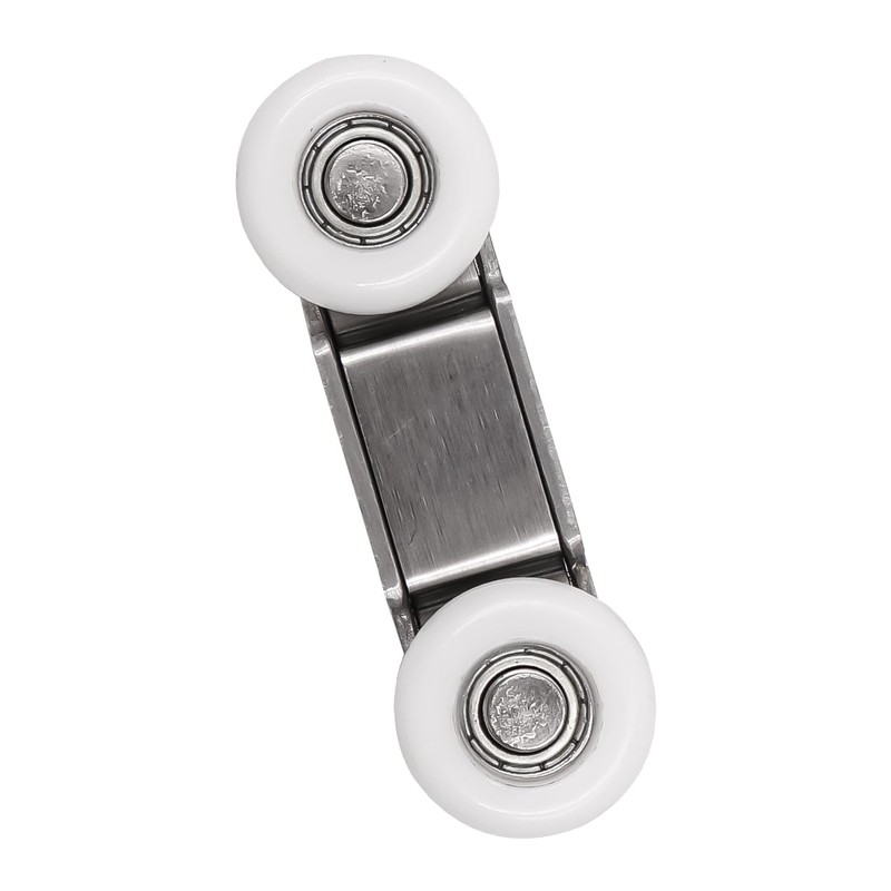 ZONADAH 2 Pieces 4 Wheel Stainless Steel Sliding Rail Door