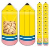 30 Pcs Back to School Pencil Candy Treat Bags Plastic