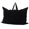 Portfolio Bag Black 38x26in Large Capacity Thick Canvas Light Weight