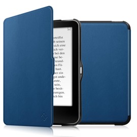 Fintie Case for Tolino Vision 4 HD/Vision 3 HD/Vision 2 / Vision 1 / Shine 2 HD eReader - Ultra Slim Case with Sleep Function and Magnetic Closure - Blue