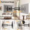 Perlegear Corner TV Wall Mount Long Arm TV Mount Bracket
