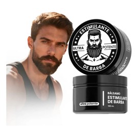 2pc 20% Bálsamo Ultra Potente Para Crecimiento De Barba Fina Cítrica