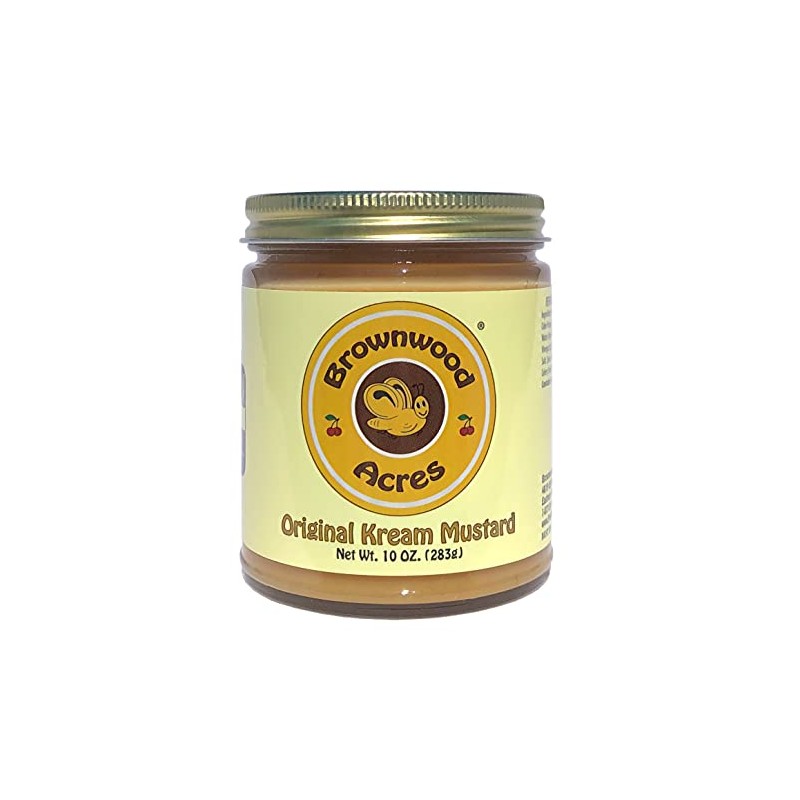 Original Kream Mustard by Brownwood Acres | Handcrafted in Northern