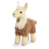 Aurora® Realistic Miyoni® 2 Tone Llama Stuffed Animal - Lifelike