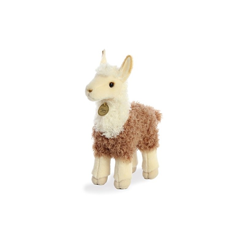 Aurora® Realistic Miyoni® 2 Tone Llama Stuffed Animal - Lifelike