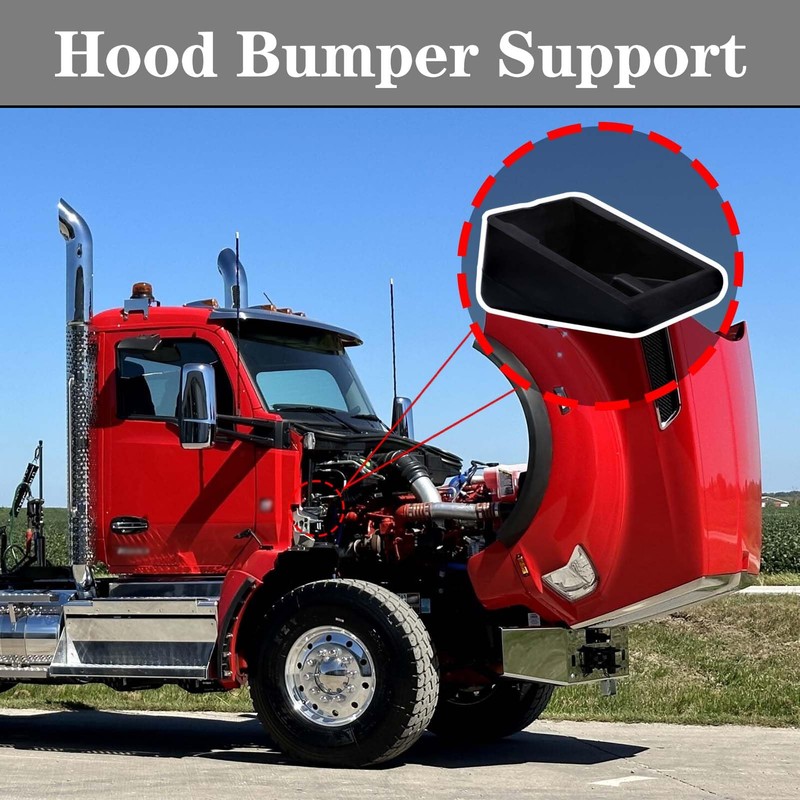 GYUPTRK L85-6081 Hood Bumper Support Fit for Peterbilt 567 579