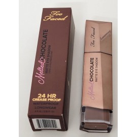 Too Faced Melted Chocolate 24 HOUR Crease Proof Matte Eye Shadow WARM & FUDGY