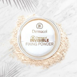 Dermacol Invisible Rouge Pore Cover Fixing Powder 13g / 더마콜 인비져블 루즈 모공 커버 픽싱 파우더 13g
