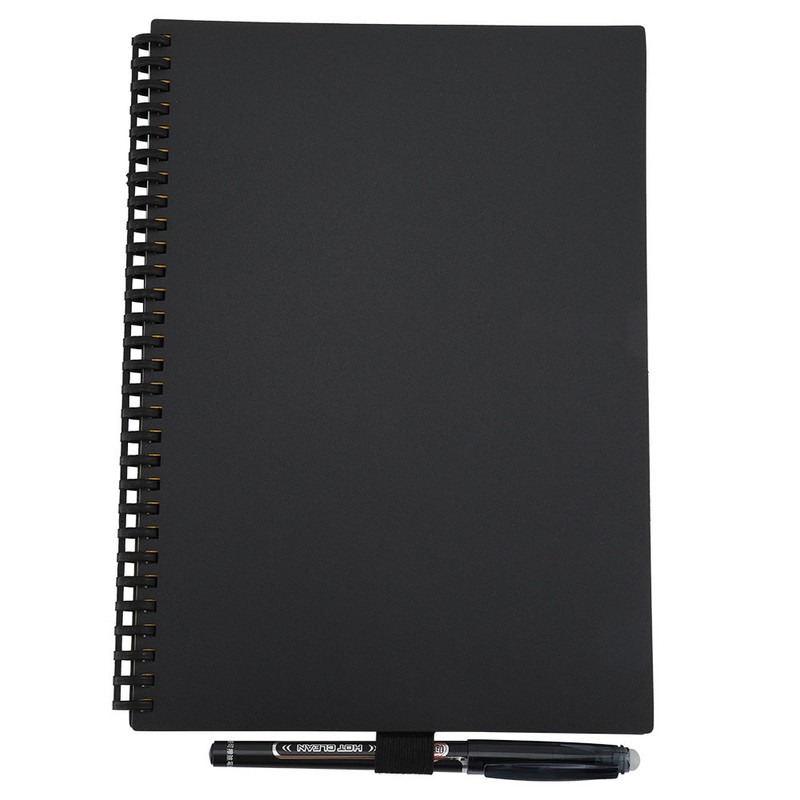Smart Reusable Erasable Notebook with Pen for Writing Drawing Support