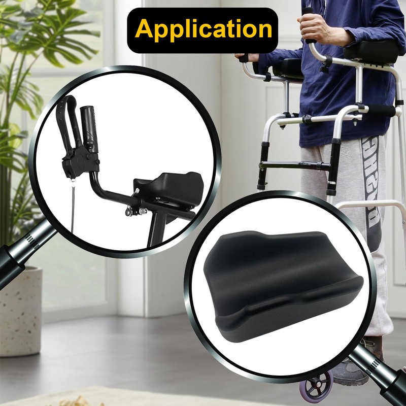 Rollator Armrest Pad, Upright Walker Forearm Pads for Stand up