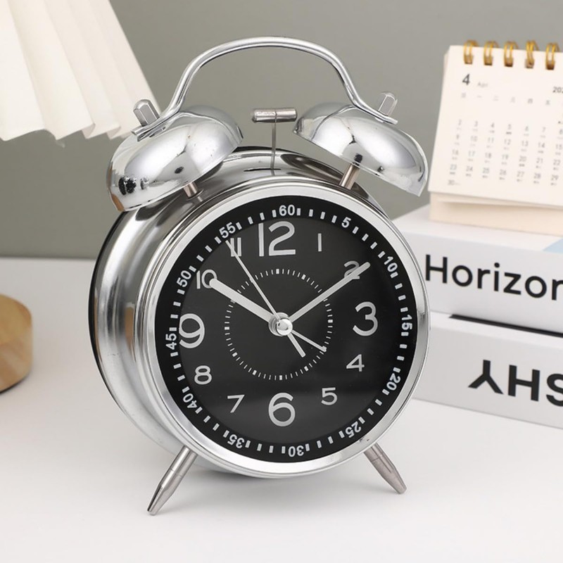 YYDS Buzzy Alarm Clock, Loud Alarm Clock, Analog, Loud Bell,