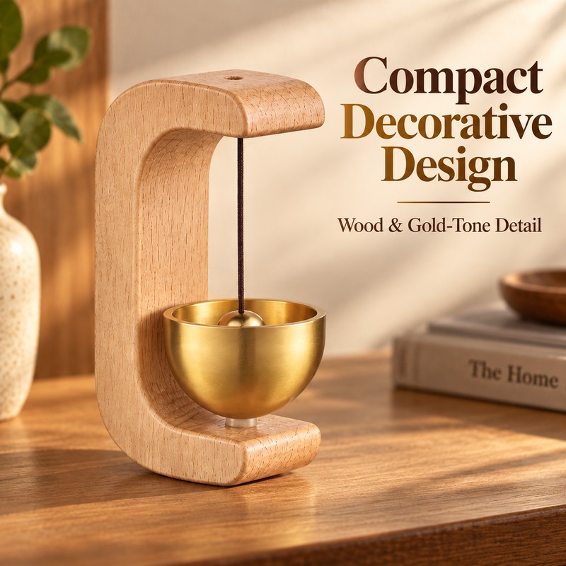 Wooden Wind Chime for Entryway Décor – Decorative Hanging Door