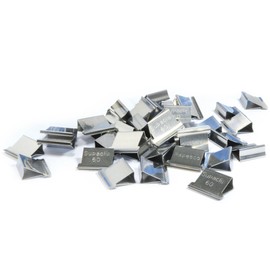 Rapesco RC6025SS Supaclip 60 Stainless Steel Refill Clips, Pack of 25