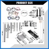 VekAuto 7.3L Injector Rebuild Kit with Vice Clamp, Special Tools,