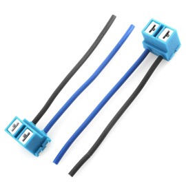 DGZZI 2 bombillas H7 para faros delanteros de cerámica en ángulo recto