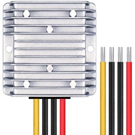 Gebildet DC 12V Step-Up Converter to 48V 6A Step Up Converter 288W DC Voltage Regulator Power Converter Transformer for Golf Carts, Club Cart, Solar System