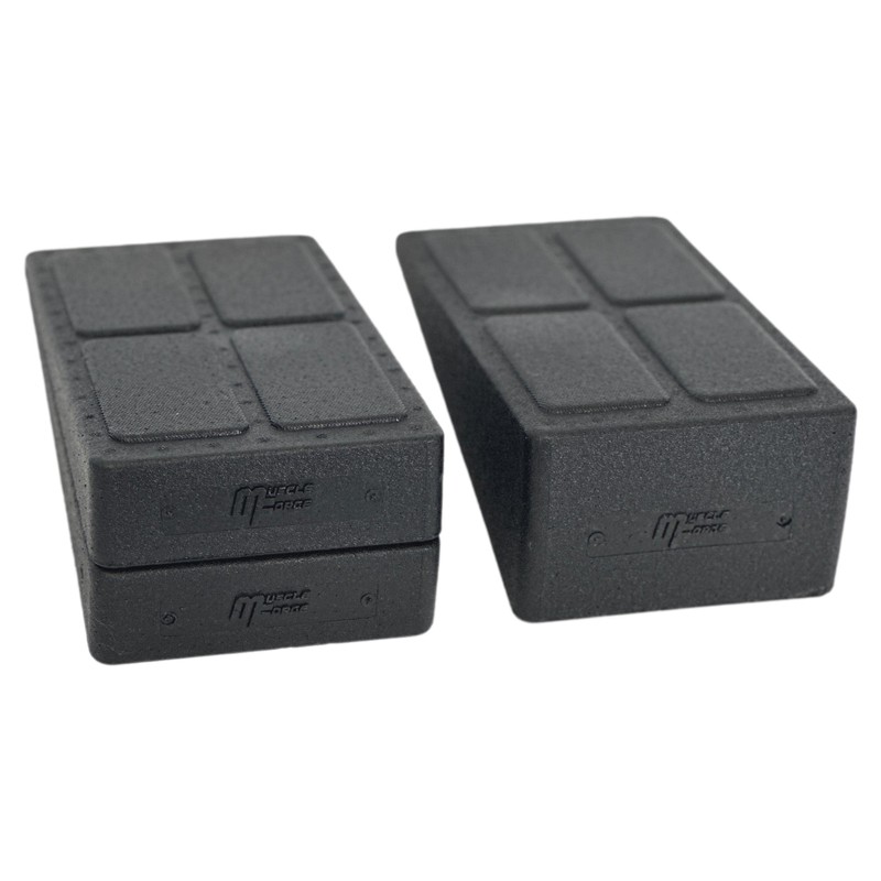 MuscleForge® Squat Wedge Block - Calf Stretcher for Stretching, Agility