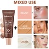 Natural Glow Illuminator Glotion - Multipurpose Hydrating Makeup Face Highlighter