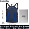 Veious Drawstring Soccer Backpack Basketball Bag for Football Volleyball Gym