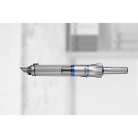 Genius Invictus One Version 2.0 Container Set 4 Pieces Blue - Dust Container 180 ml + HEPA Filter + Stainless Steel Filter + Brush Attachment | Complete Package for More Efficient and Faster Cleaning