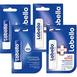 Labello - Juego de 2 B?lsamos Labiales de Cuidado Cl?sico, 2 Unidades