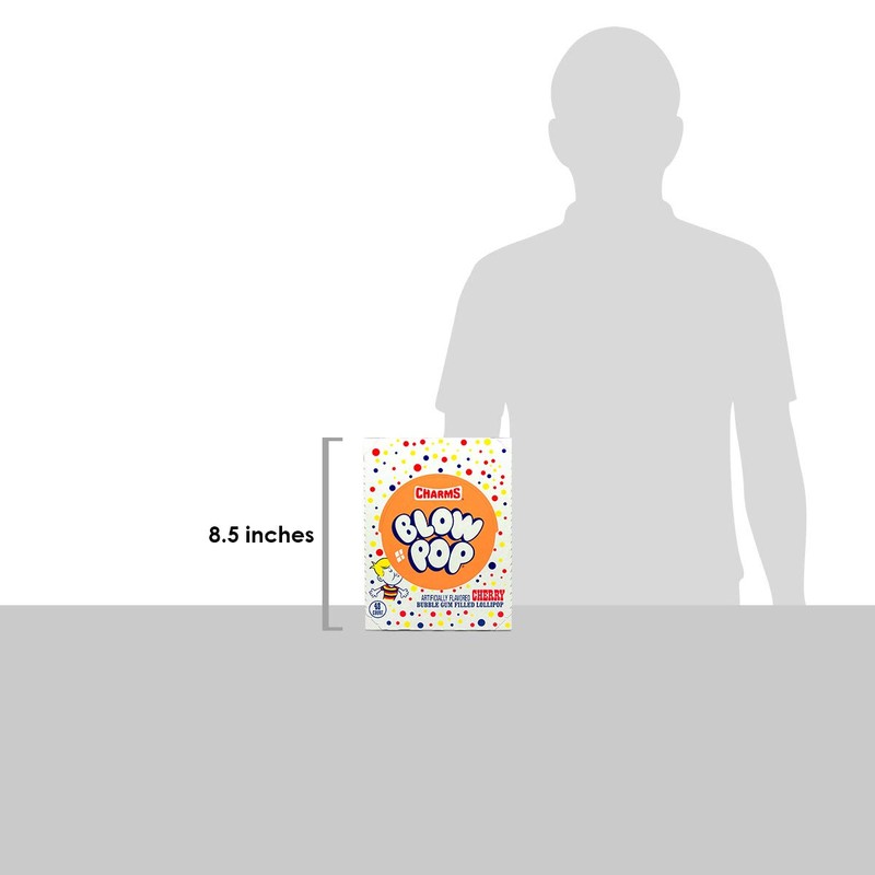 Charms Blow Pop Lollipops - Individually Wrapped Dual Candy and