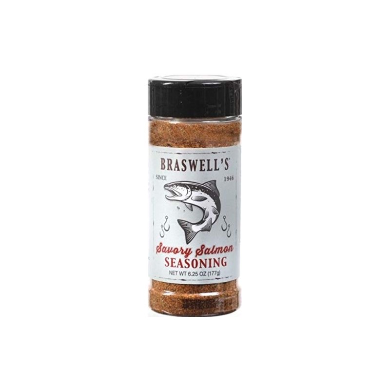 Braswell’s Savory Salmon Seasoning – Small-Batch, Renowned Specialty, Made in