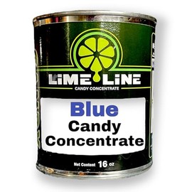 LiME LiNE Transparent Candy Concentrate, Solvet based for Automotive Custom Painting: Mega 16oz (Blue Candy 16oz)