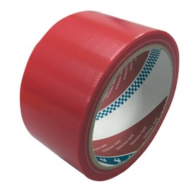 Teraoka Seisakusho TERAOKA NO.4142 P-Cut Tape, Architectural and Paint Curing Tape, Red, 2.0 inches (50 mm) x 5.9 ft (15 m)
