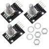 Heevhas Rotary Encoder Module KY-040 Rotary Encoder Switch 360 Degree