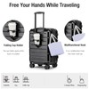 KYME Hardside Expandable Carry On Luggage 22x14x9 Airline Approved,20 Inch
