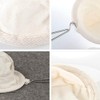 2Pcs 4-inchi Stainless Steel Handle Cloth Sock Reusable Coffee Tea