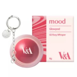 V&A 브이앤에이 무드 글로우팟 립 앤 치크 로지위스퍼 V&A Mood Glow Pot Lip and Cheek Rosy Whisper
