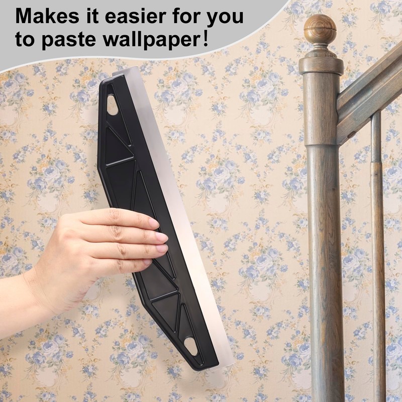 Paint Shield,Paint Guard for Cutting in,Black 12inch Multi-Purpose Straight Edge