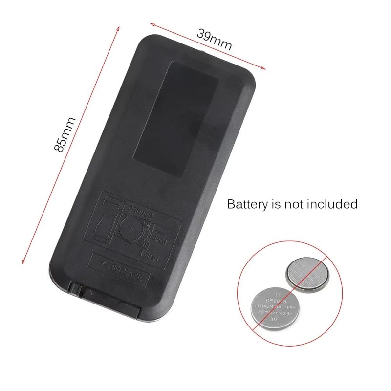 Cleiscry DC5-24V 11 Buttons Mini USB RF Wireless Dimmer Remote