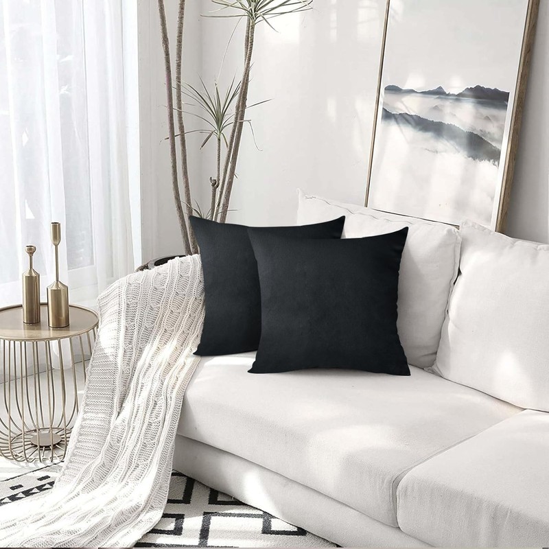 Aspire Homeware Velvet Cushion Covers 45 x 45cm Set of