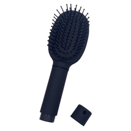 Lunari Hair Brush Shape Secret Box Hidden Safe Safety Box Camouflage Travel Valuables Storage (Black)