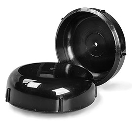 HDbonemu 16 Pack 1.5" Wrought Iron Patio Furniture Glides Outdoor Chair Leg Floor Protectors-Black…